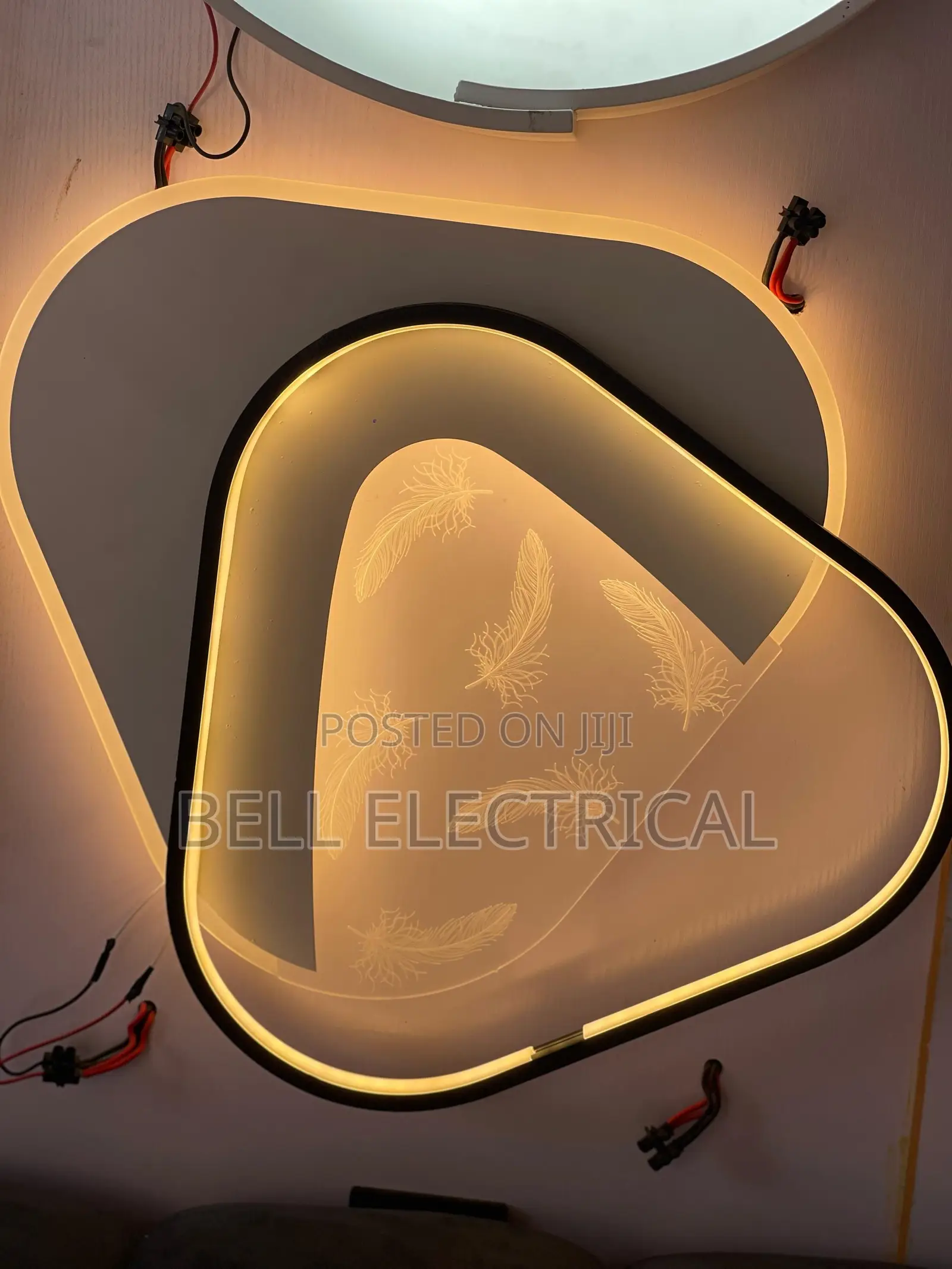 Simple Triangle Round Aisle Lamp Ceiling Led Lamp