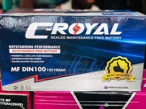 100ah 12v C-Royal Car Battery Best Quality