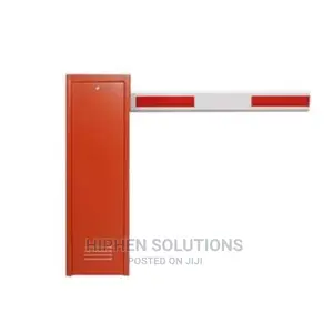 5.5m Orange Automatic Boom Barrier Car Parking Gate Access Control