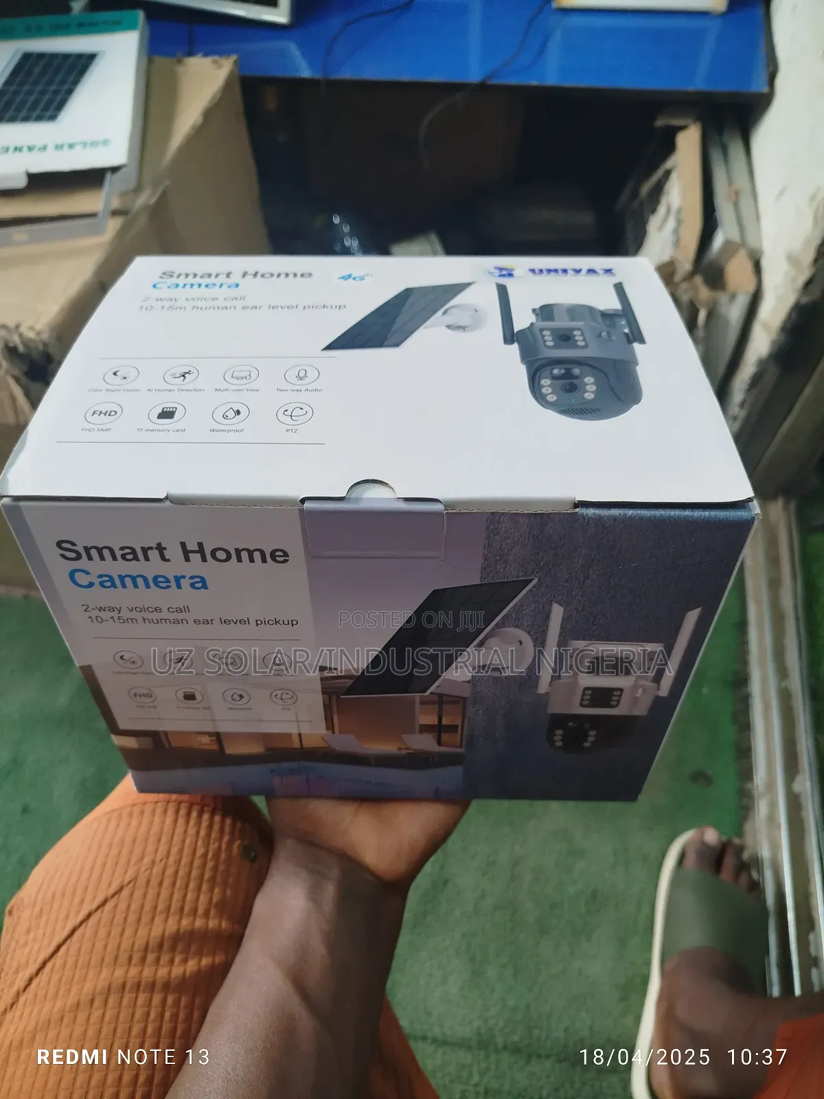 Double Lens Solar Camera