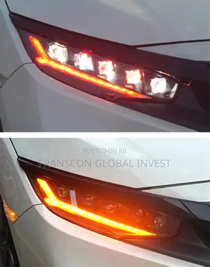 Head Light 2016-2021 Civic 5 Touch Turning Lights