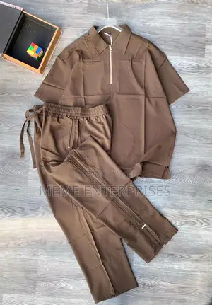 Brown Two Piece 