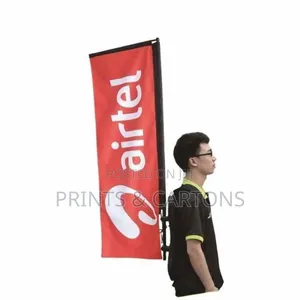 Tradeshow Flag Banner Backpack #09