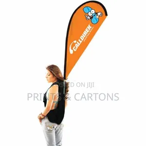 Teardrop Back Pack Flag ##