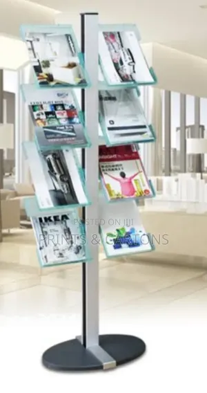 8 Tiers Magazine Rack for Offices