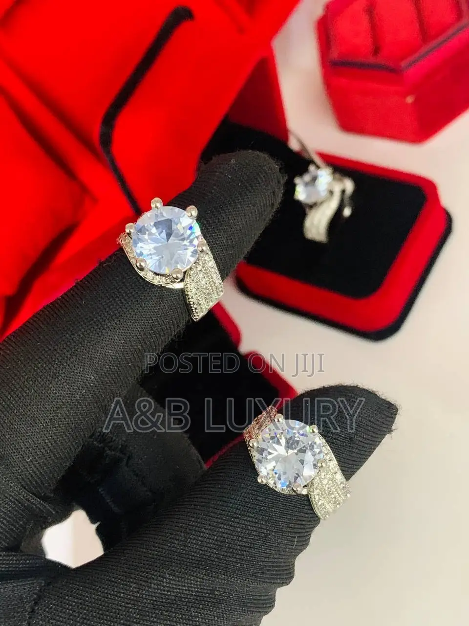 Zirconia Ice Ring