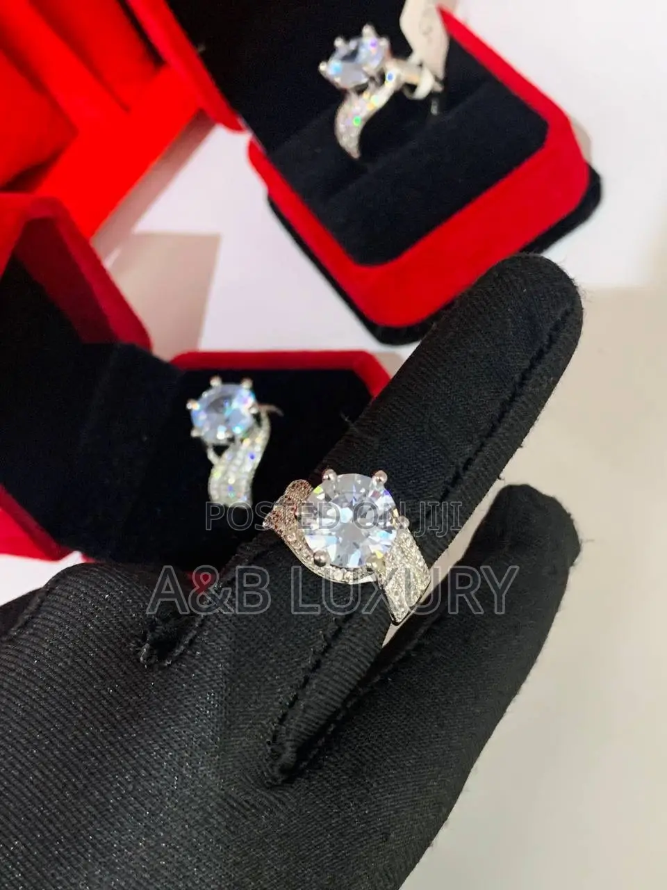Zirconia Ice Ring