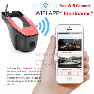 Wifi Car DVR Dash Camera Video Driving Recorder With 32gb