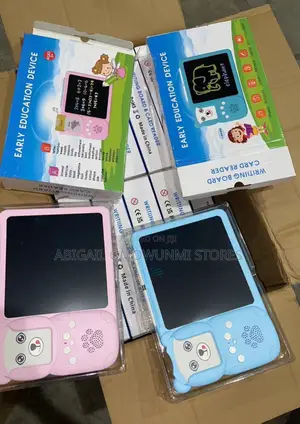 LCD Writing Tablet With Words Learning Flash Card