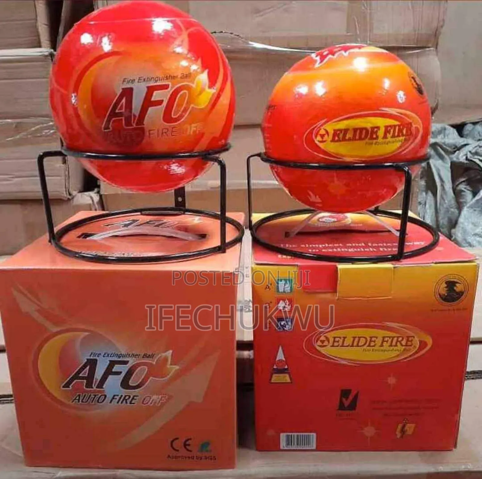 Extinguisher Fire Ball