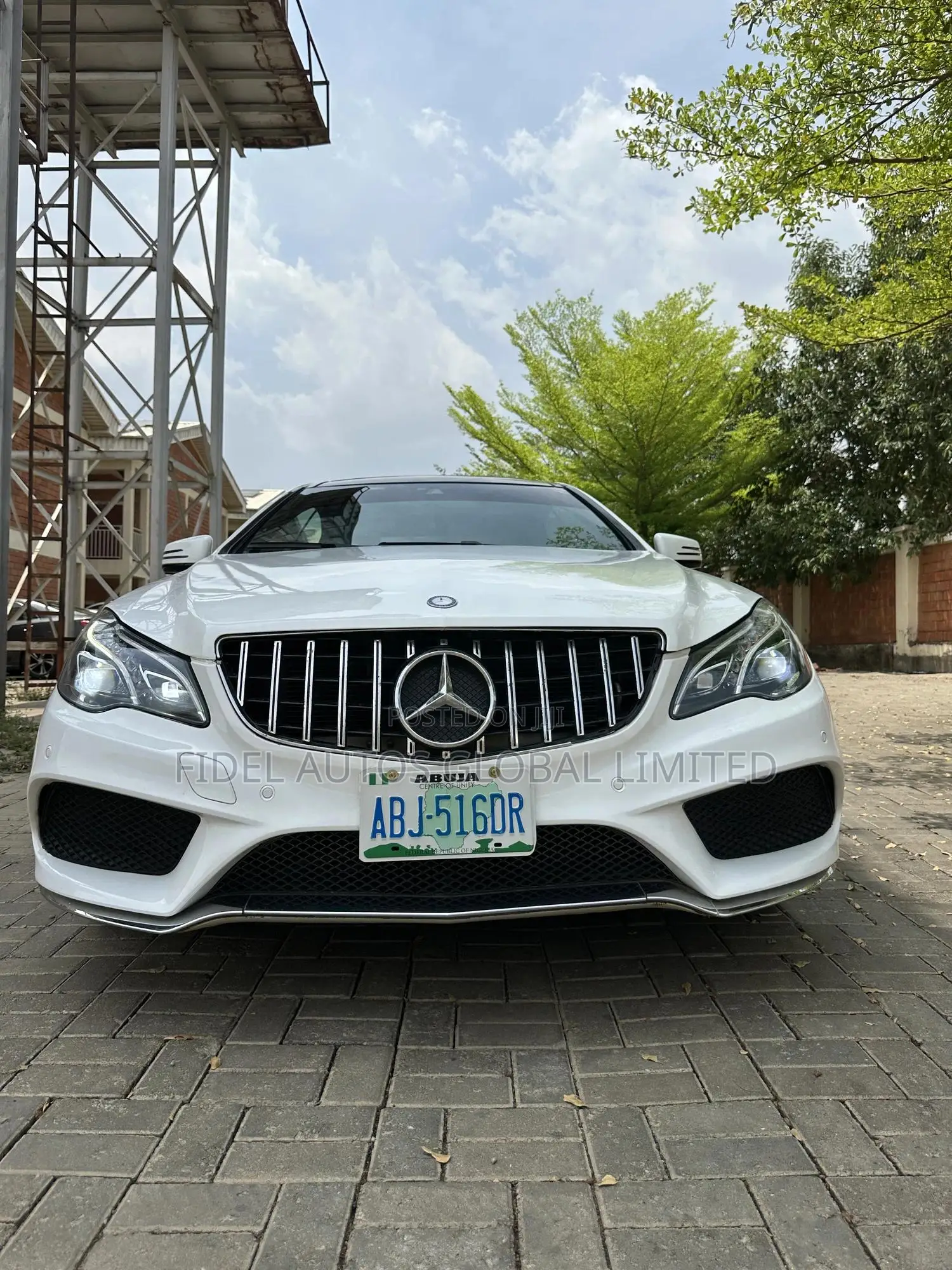Mercedes-Benz E400 2016 White