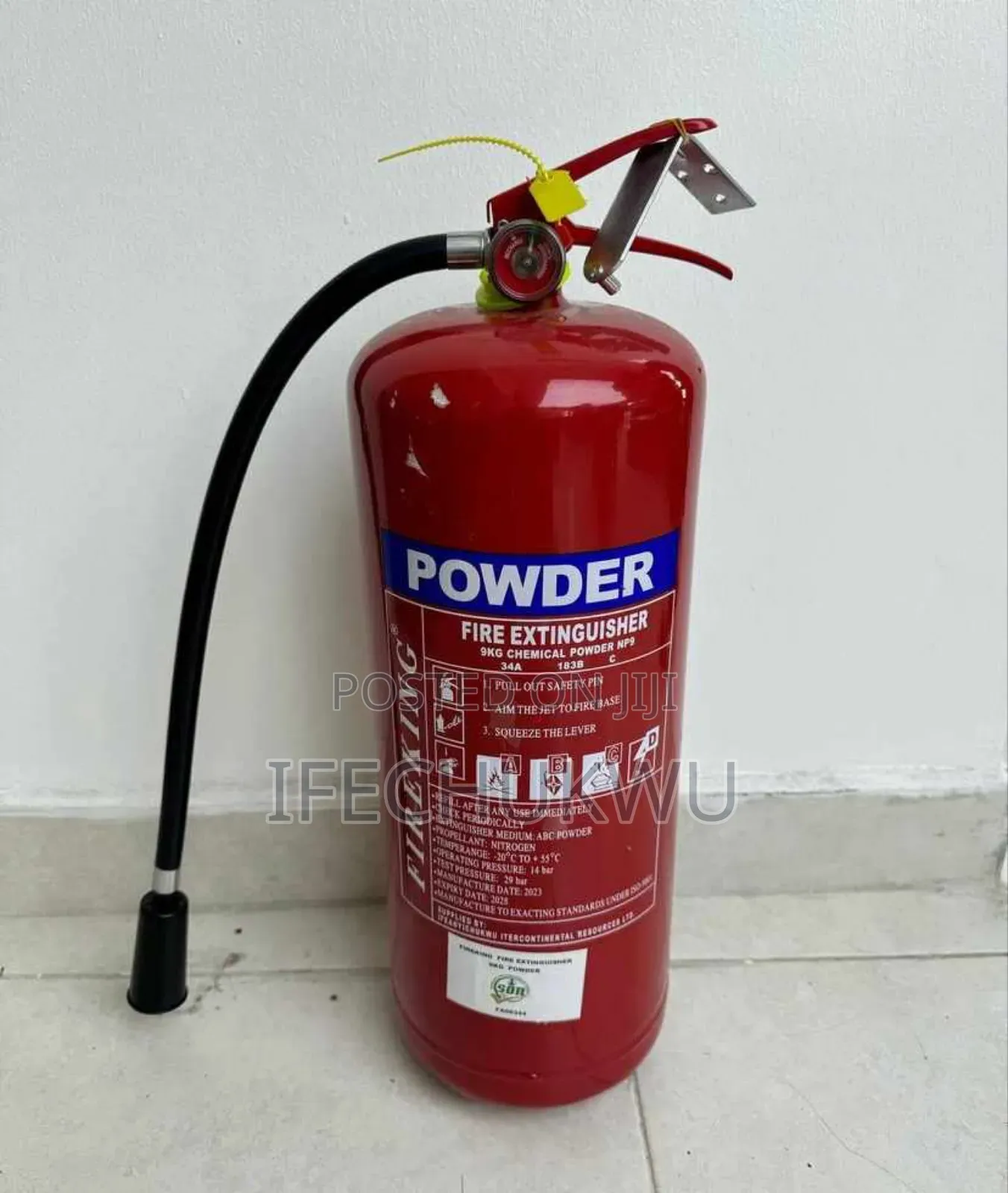 Powder Fire Extinguisher