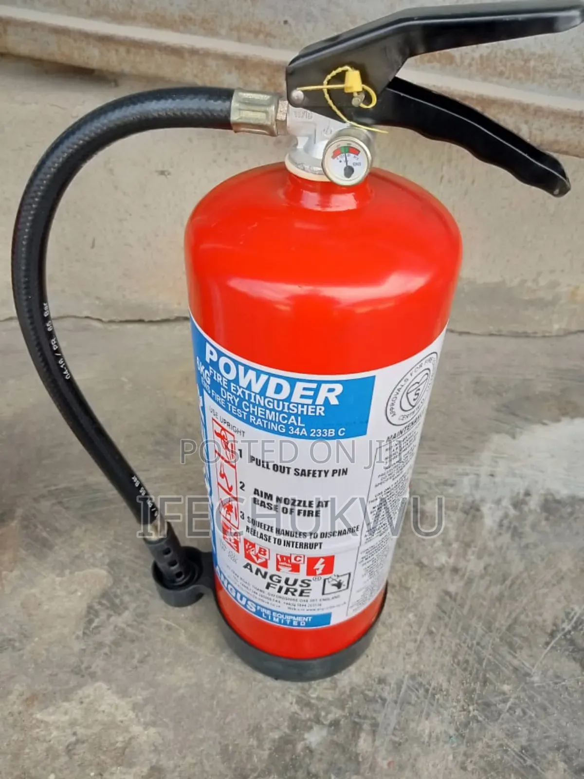 Powder Fire Extinguisher