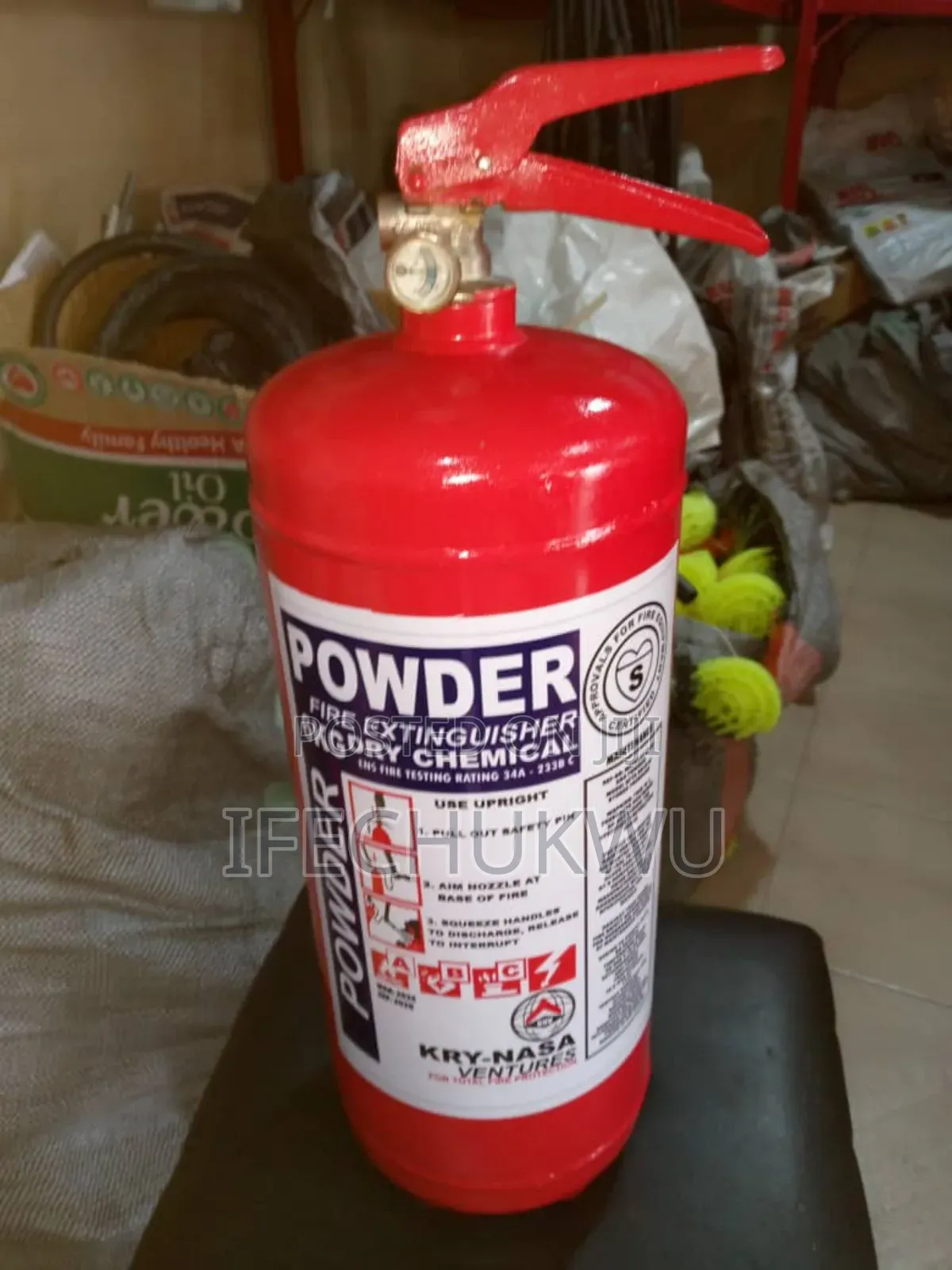 Powder Fire Extinguisher