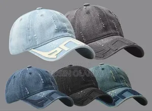 Denim Face Cap