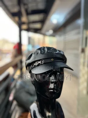 New Design Leather Cap. (Captain Leather Cap)