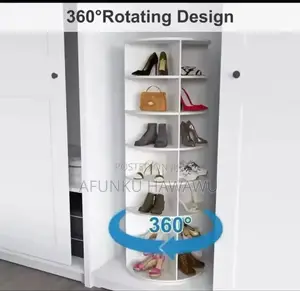 Shoe Rack 7-Tier Spinning