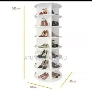 Shoe Rack 7-Tier Spinning