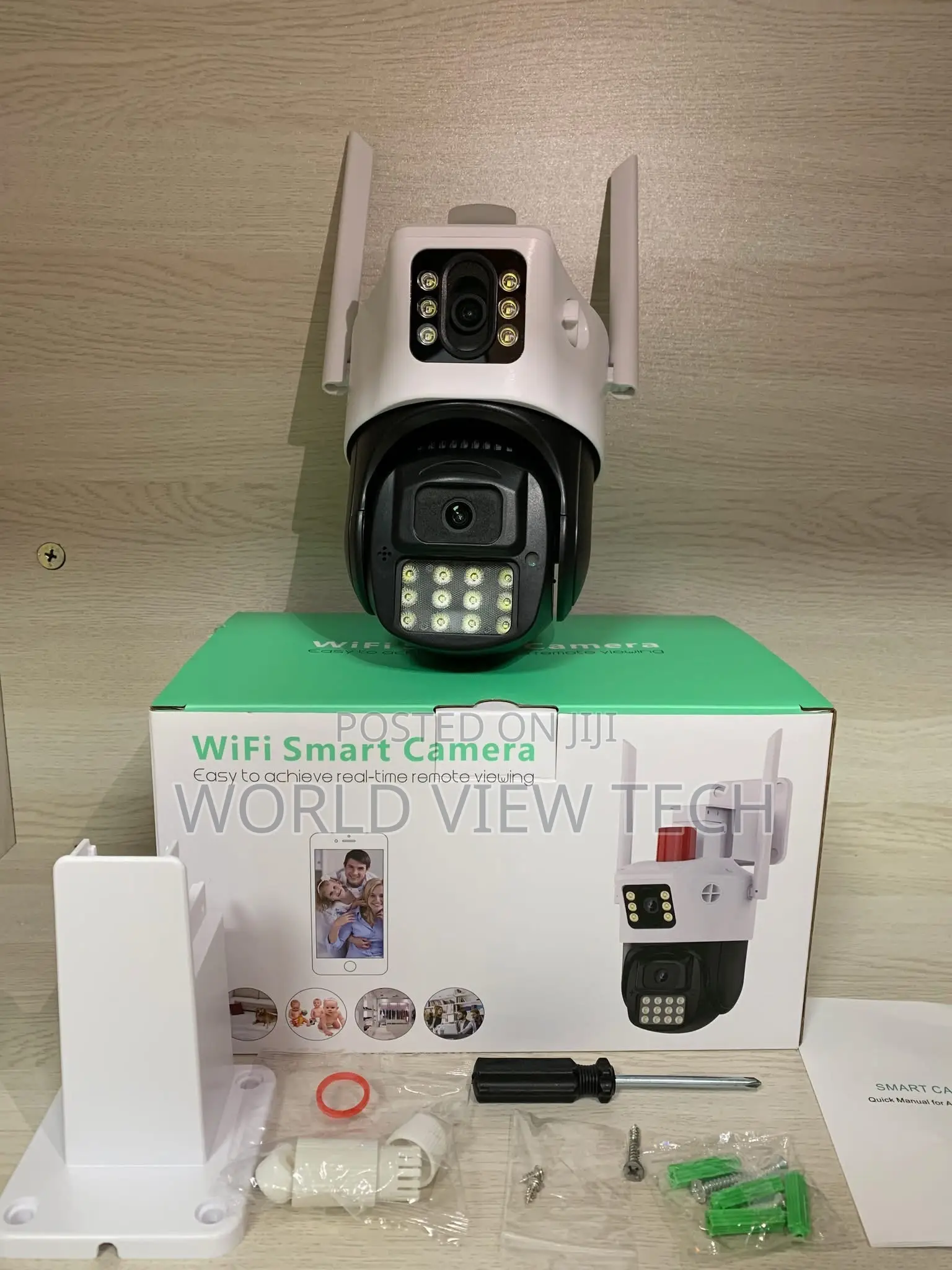 Solar 4g PTZ Dual Lens Security Camera