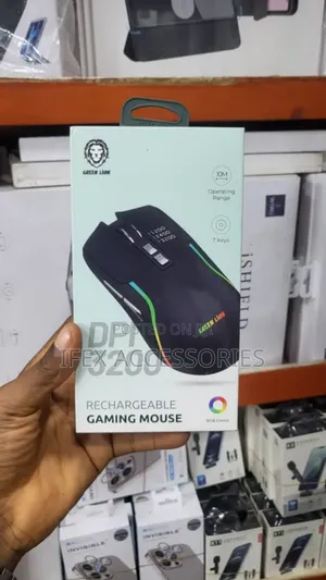 Green Lion Gaming Mouse 