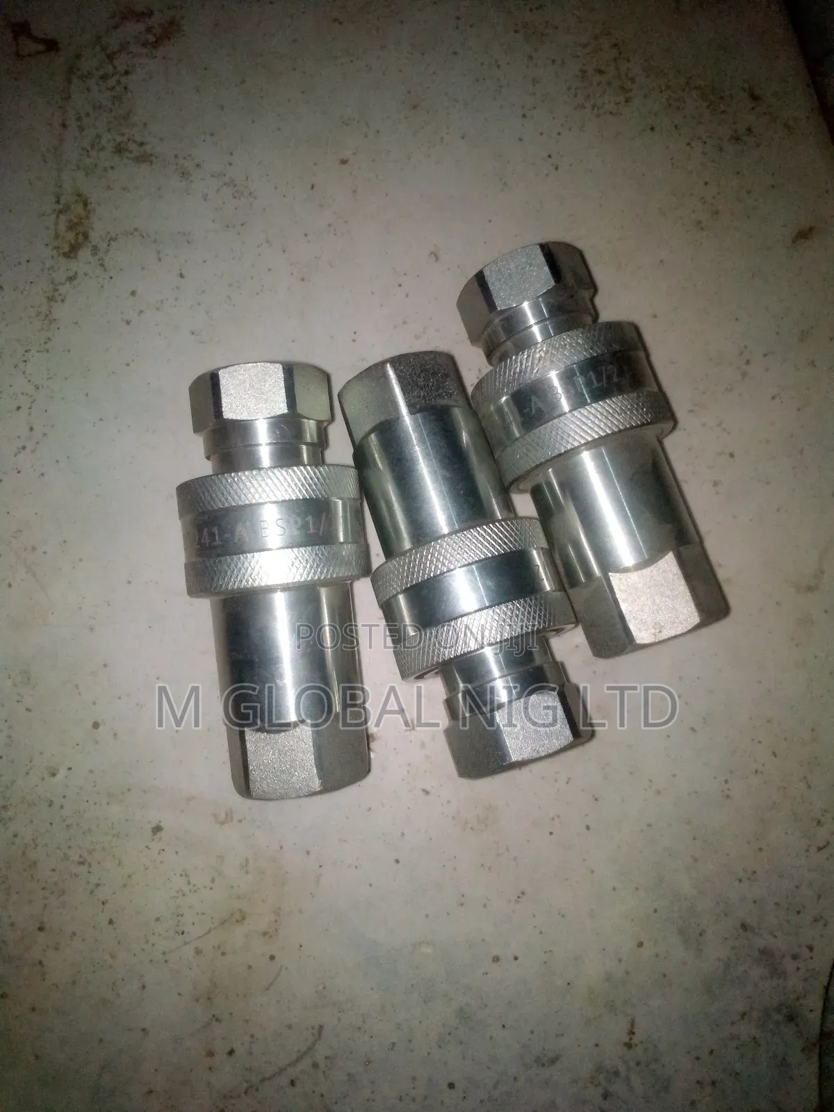 Hydraulic Quick Connect (Male Female) or Quick Coupling