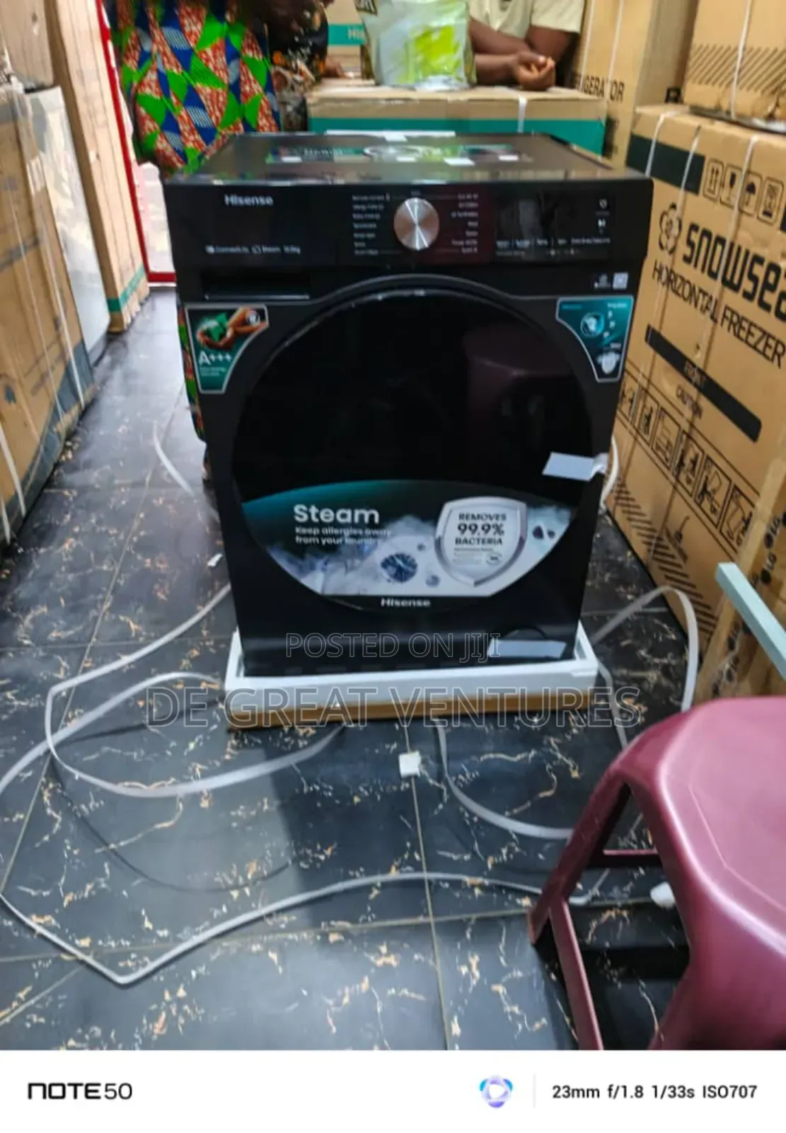 Brand New Hisense 10.5kva Inverter Front Loader Automatic