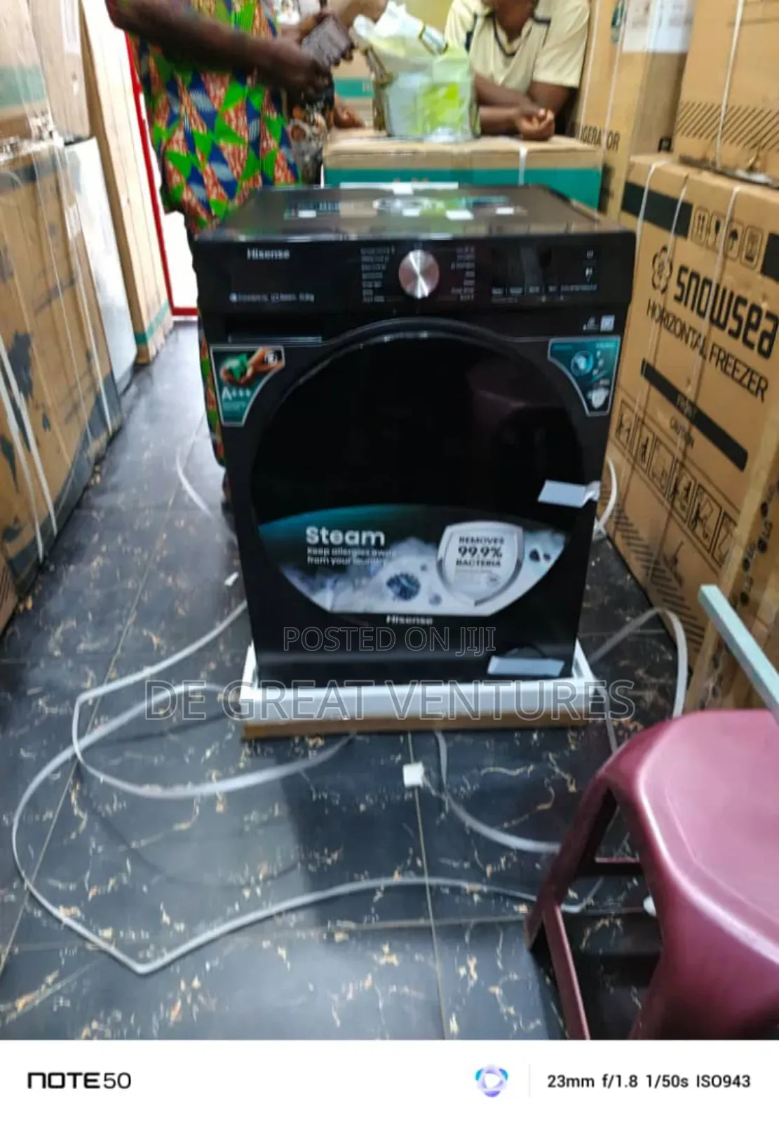 Brand New Hisense 10.5kva Inverter Front Loader Automatic