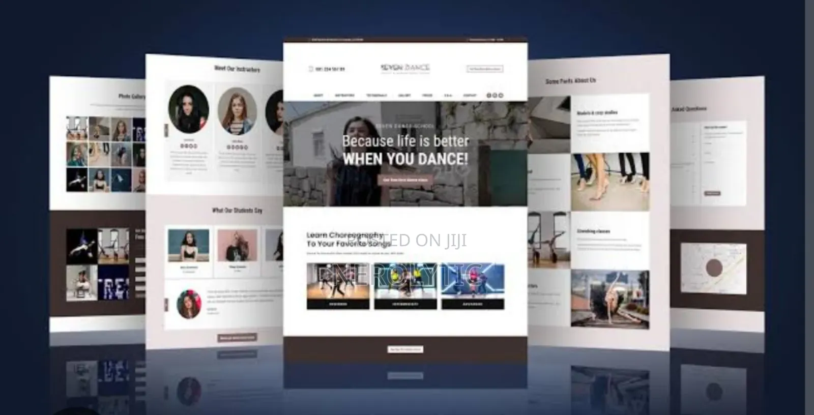 We'll Create Any Website for You