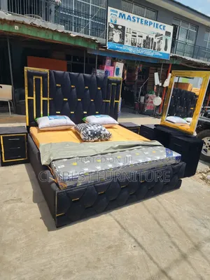 Executive Set of 6by6 Upholstery Bed.