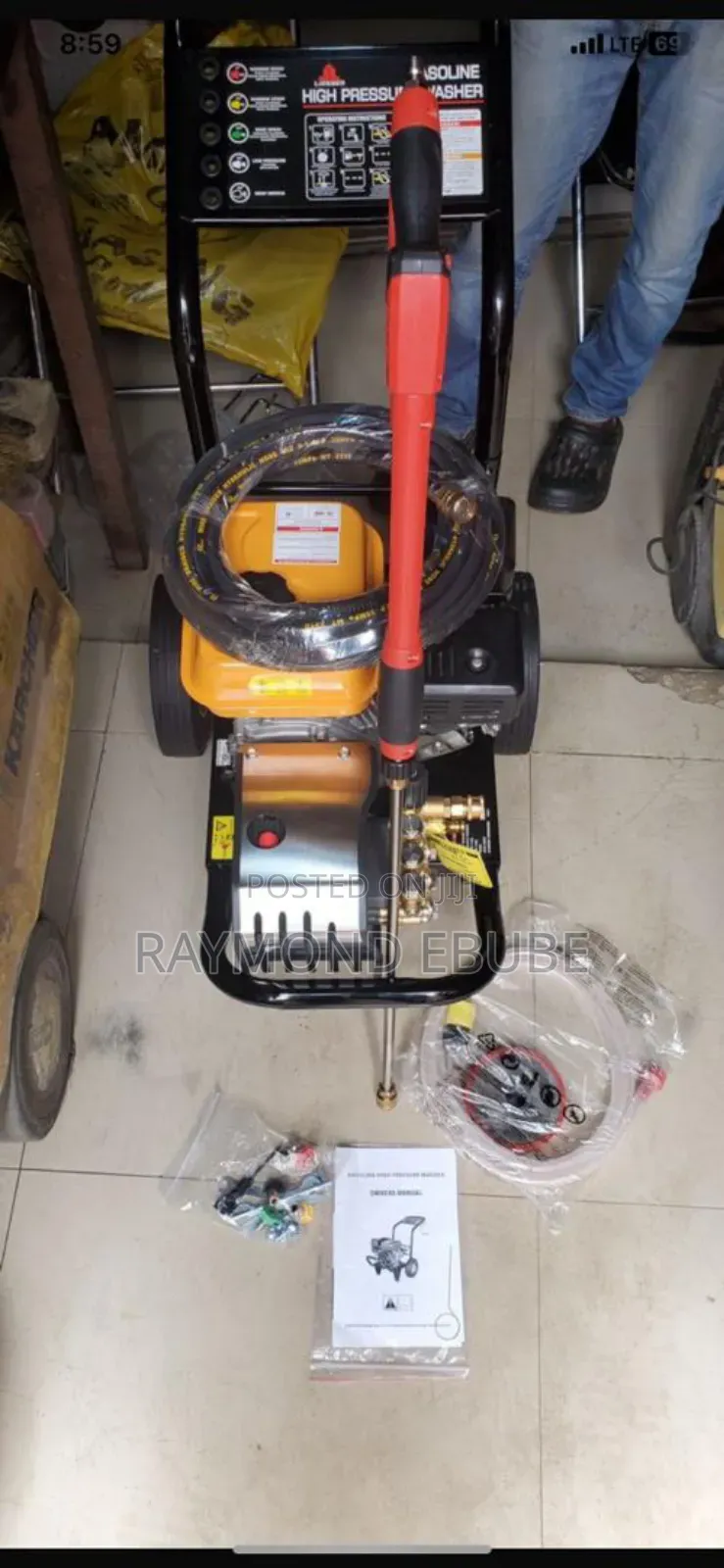 Lingben 7.0 Hp High Pressure Washer