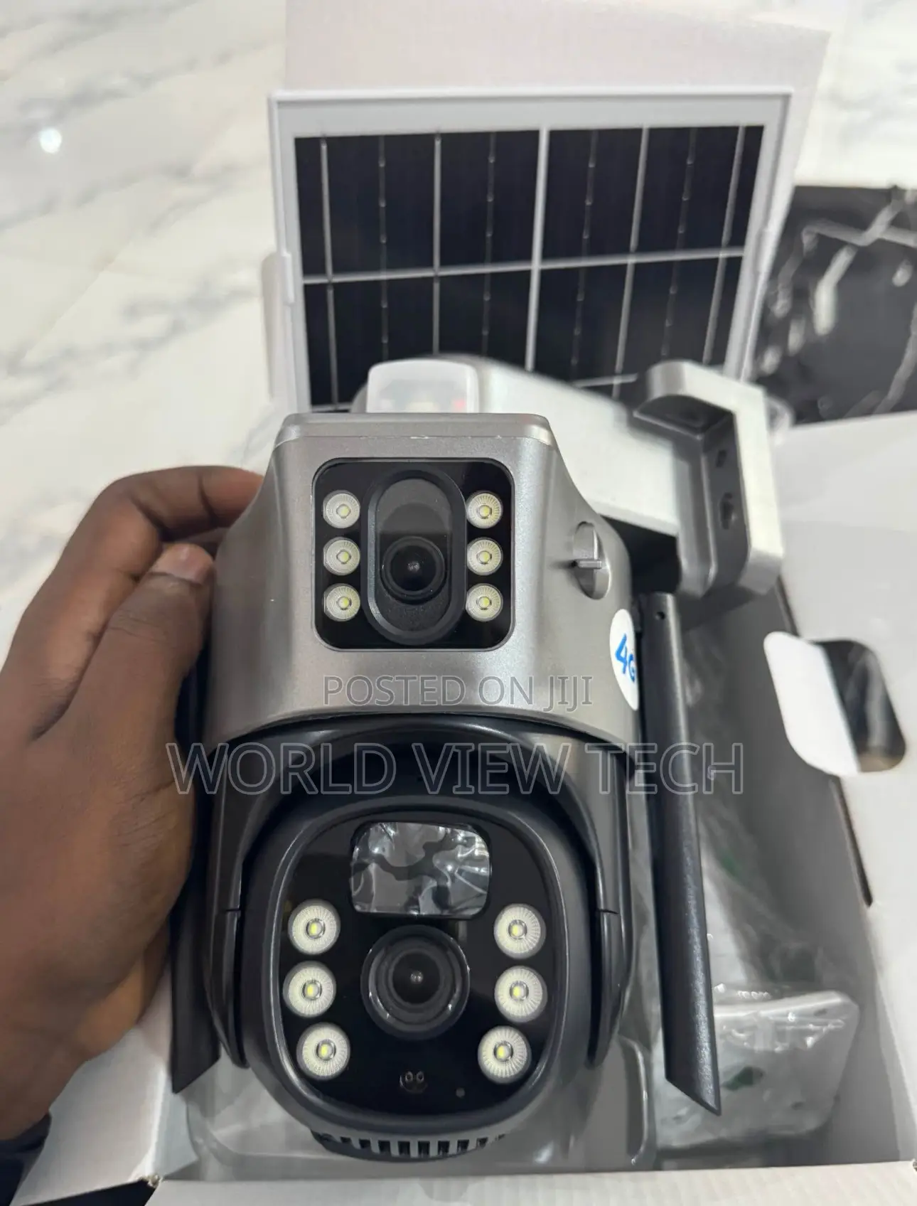 Dual Lens CCTV Camera