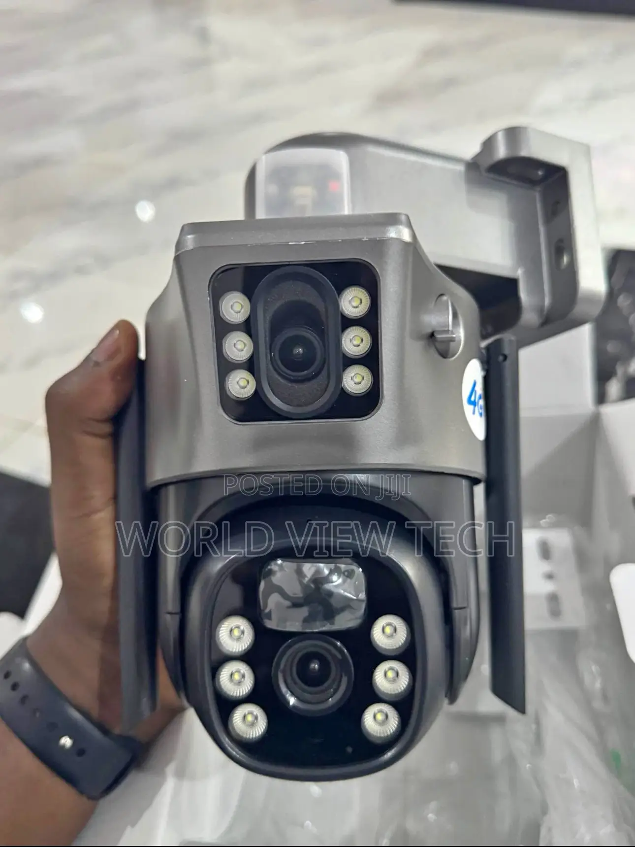 Dual Lens CCTV Camera