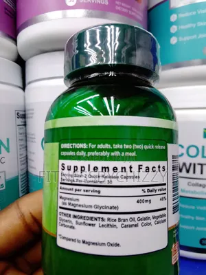Nature's Truth Magnesium Glycinate X 60 Capsules