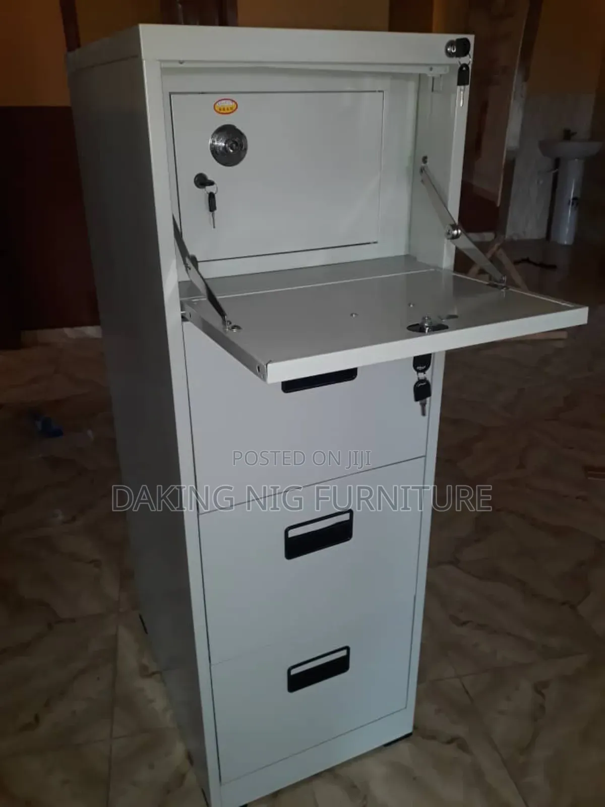 Four Drawer Cabinet With One Digital Lock
