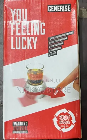 You Feeling Lucky Shot Spinner