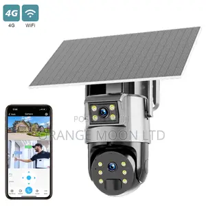 Ubox App 4mp Dual Lens Wifi 4g Sim Card Security CCTV