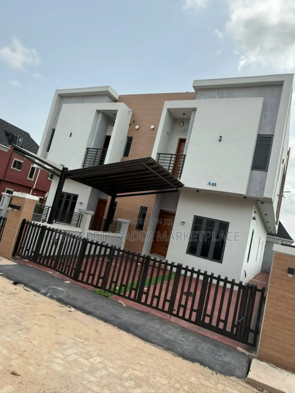 Furnished 4bdrm Duplex in Ipaja Road for sale