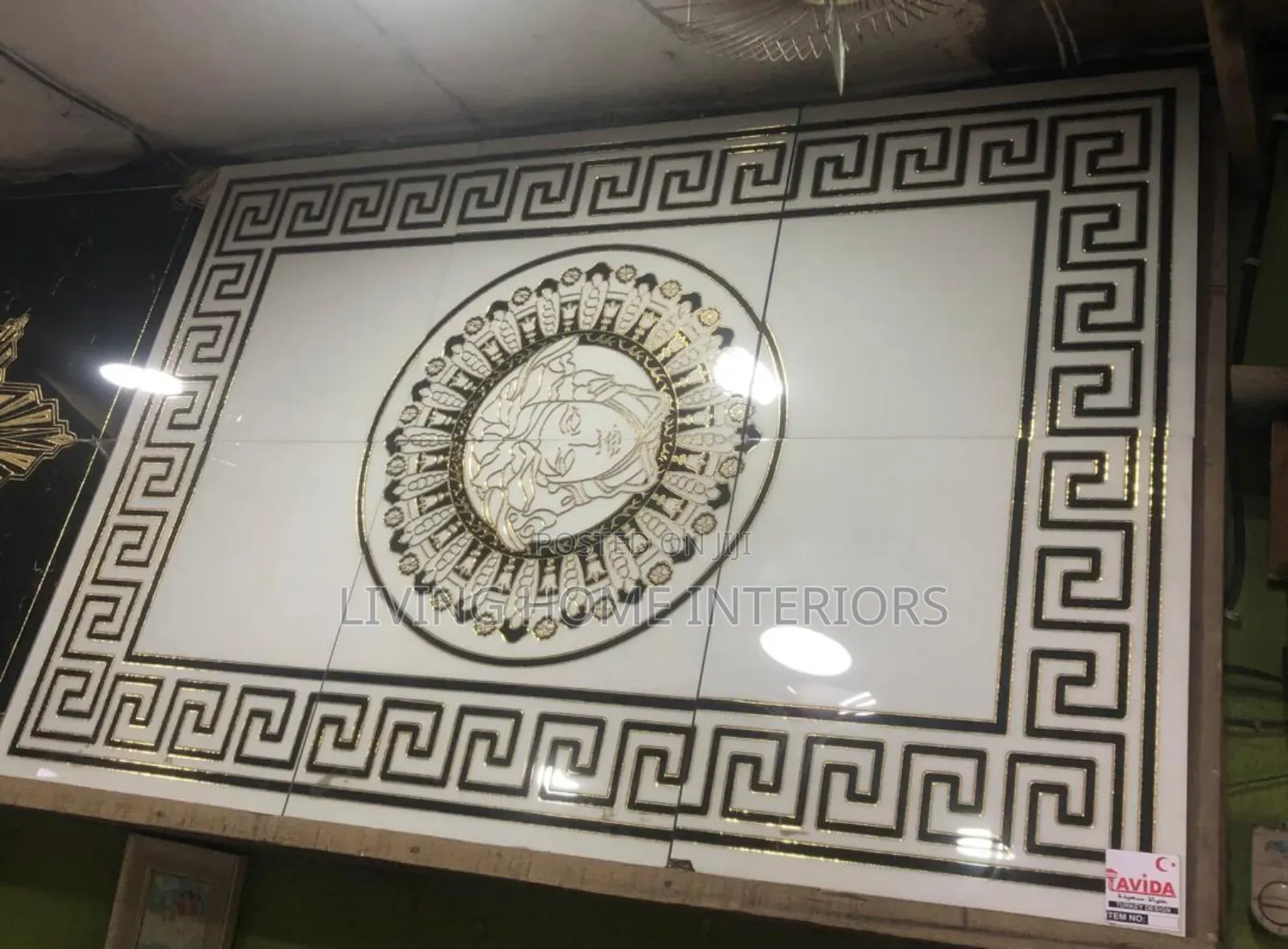 Sitting Room Decor Ties Versace