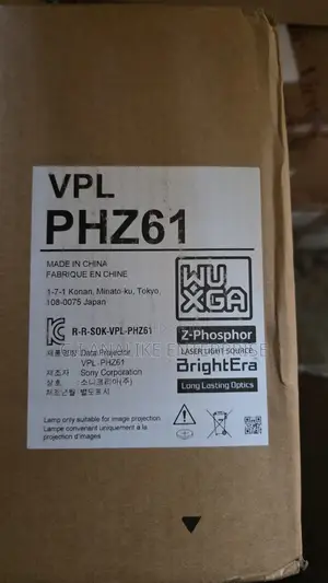 Sony VPL-Phz61 6400 Lumens Wuxga Laser Projector