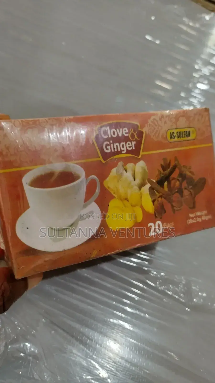 Clove and Ginger Tea (20 Tea Bags)