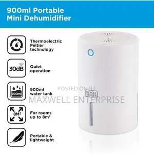 Black and Decker 900ml Dehumidifier