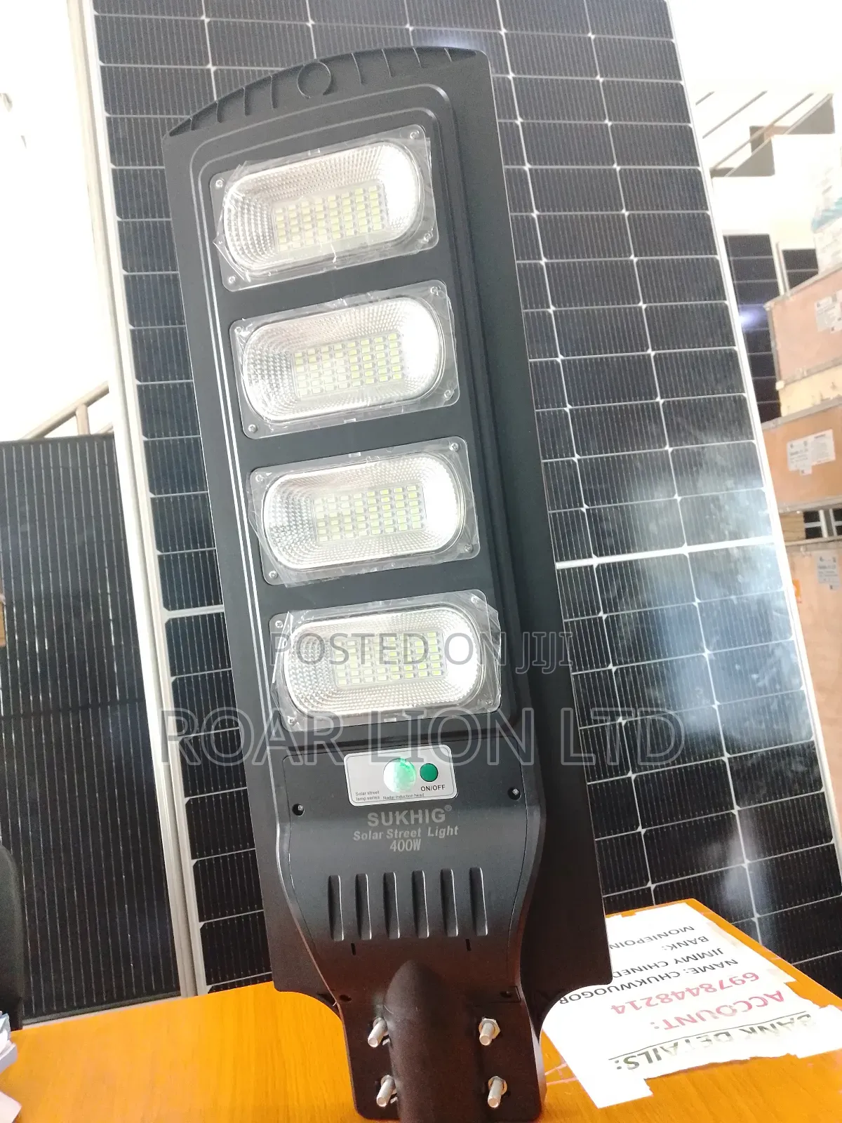 400w Solar Street Light