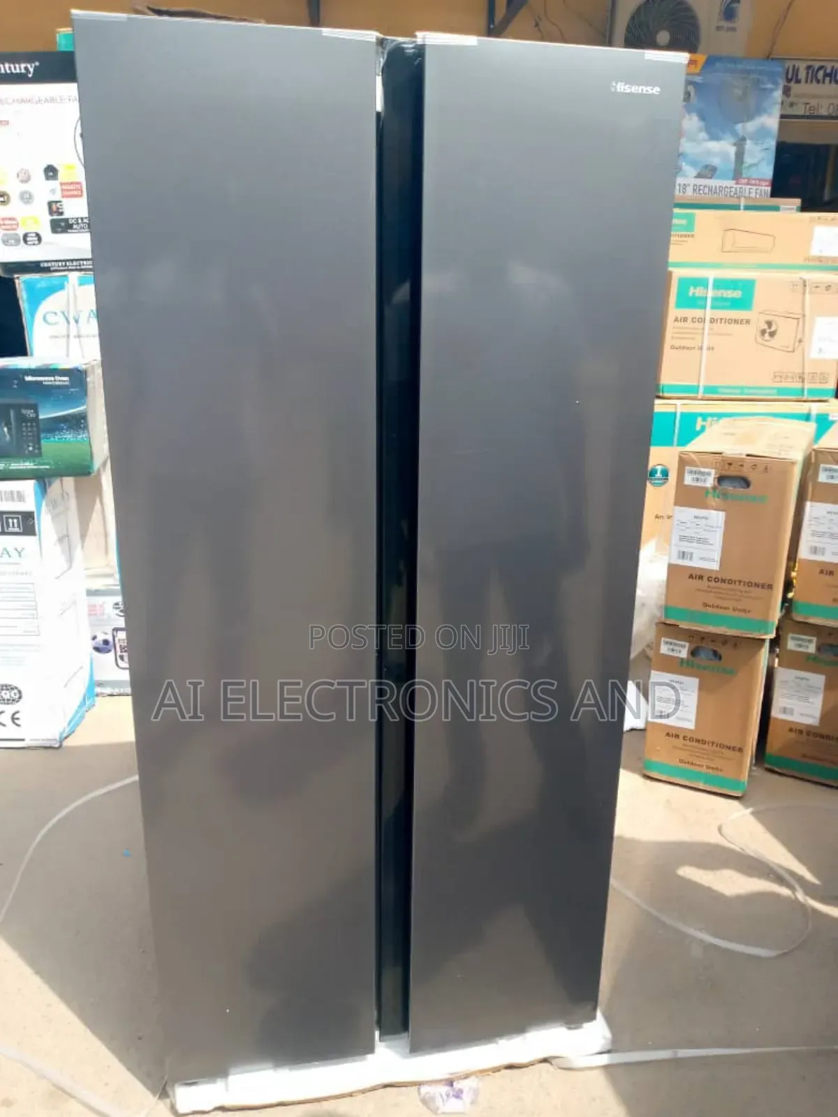 Hisense Luxury Refrigerator Side by Side Fridge.