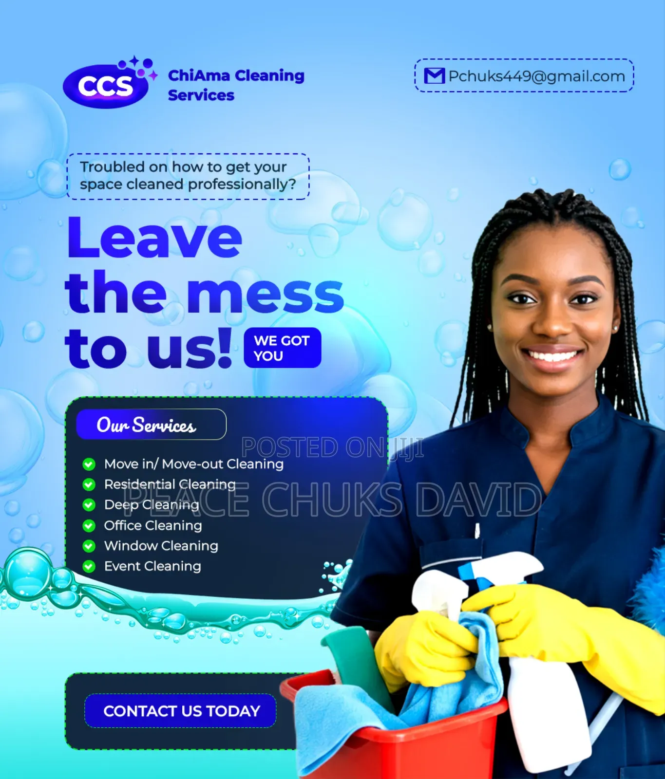Chiama Cleaning Services.