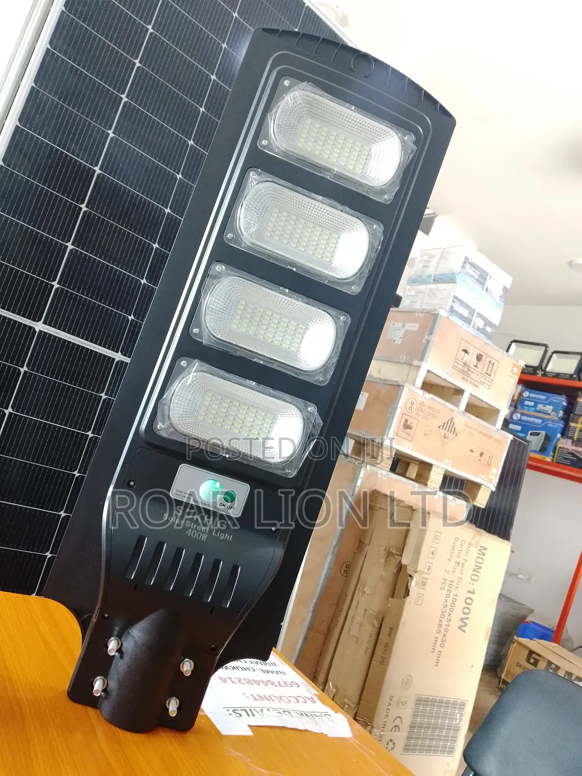 400w Solar Street Light