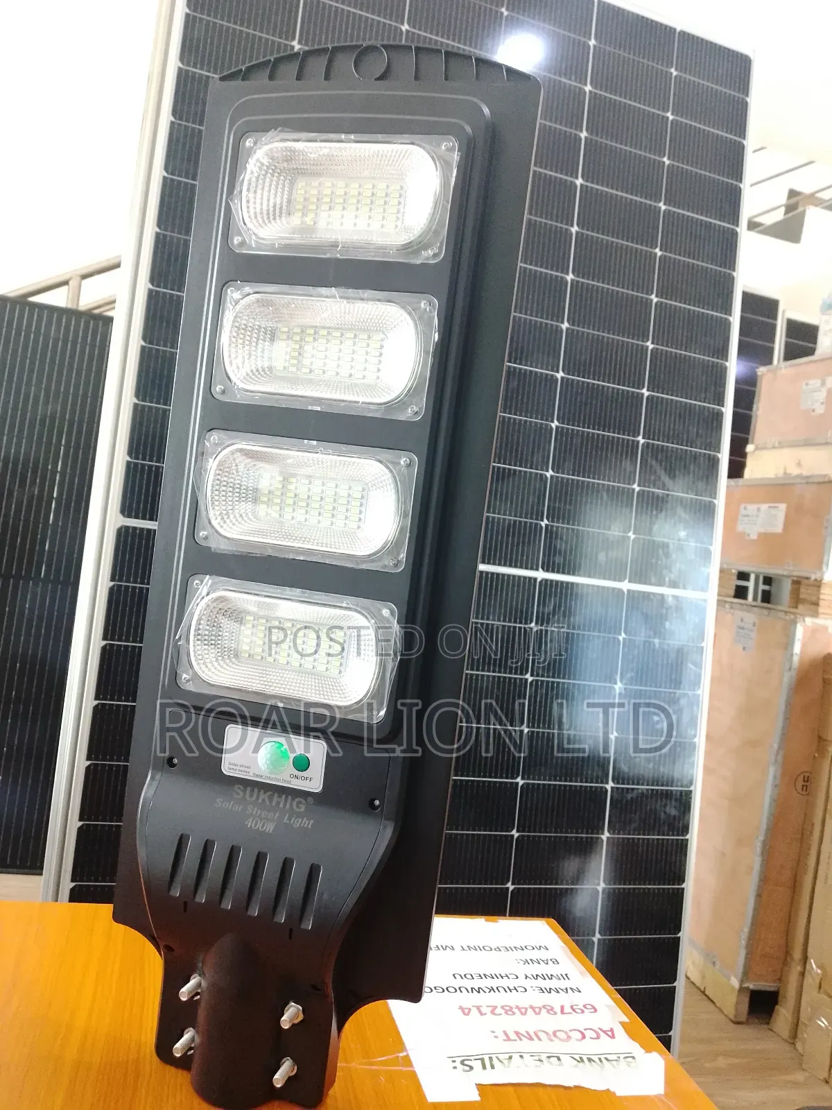 400w Solar Street Light