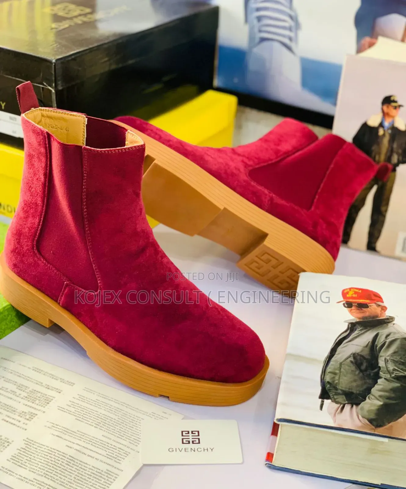 Givenchy Paris Quality Ankle Men Shoe