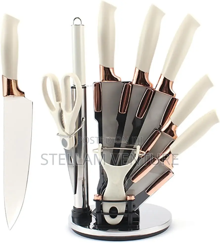 9pcs German Steel Knife Set