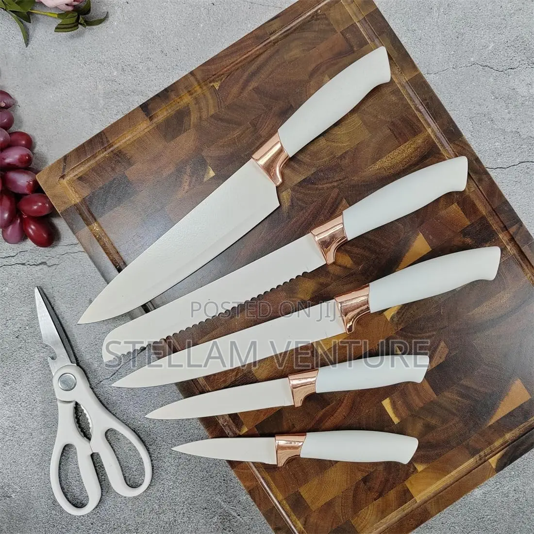 9pcs German Steel Knife Set