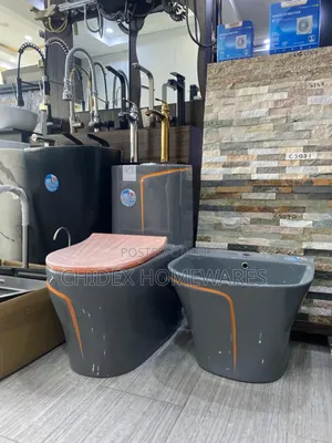 Water Closet and Suspended Basin